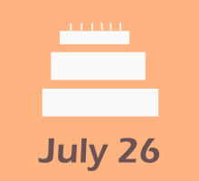 26 ביולי ימי הולדת