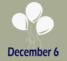 6 декември Рождени дни