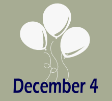 4 декабря Дни Рождения