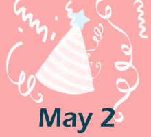 2 मई जन्मदिन