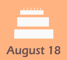 18. avgust rojstni dnevi