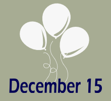 15 декабря Дни Рождения