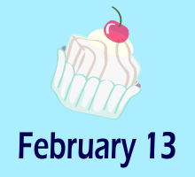 Cumpleaños de Febrero 13