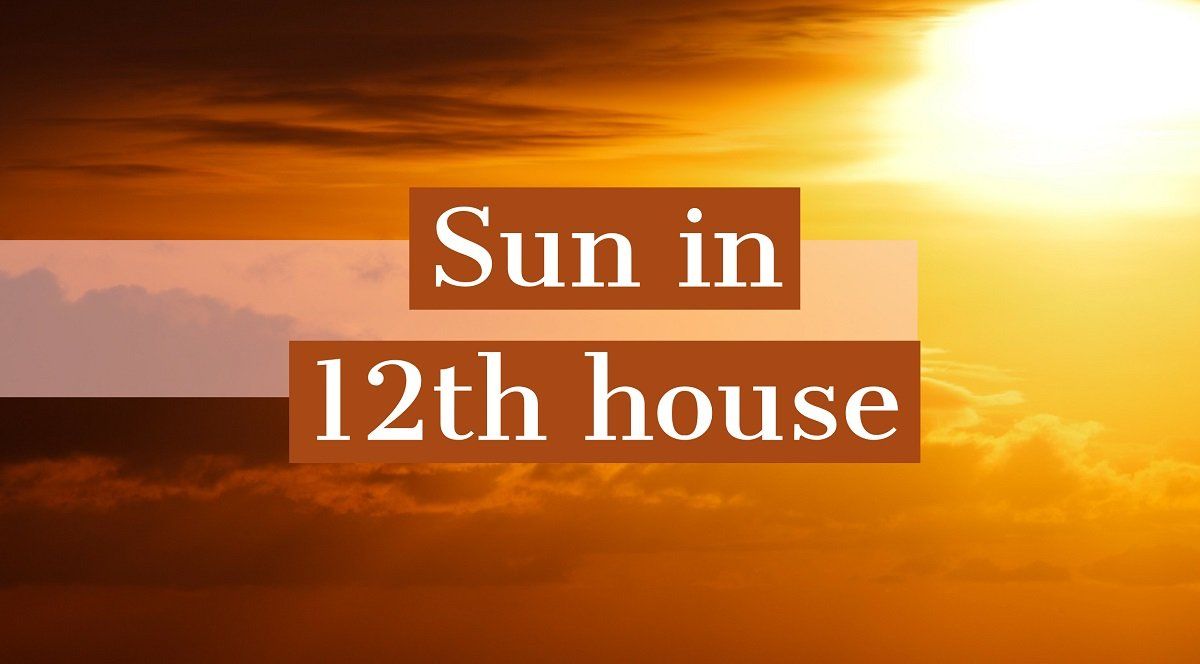 Sonce v 12. hiši