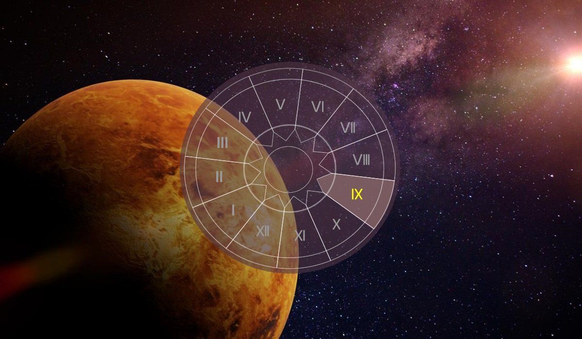 Venus a la 9a casa: dades clau sobre la seva influència en la personalitat