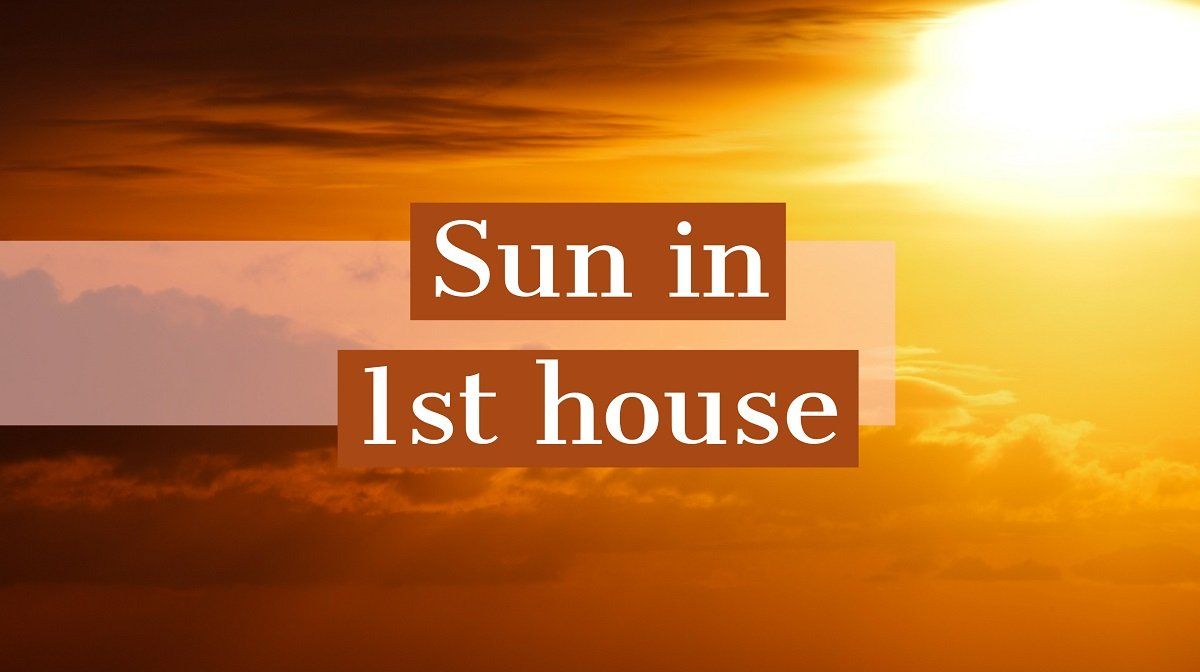 Слънце в 1-ви дом