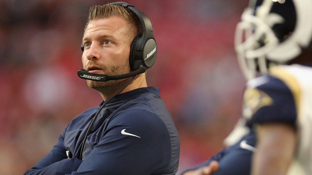 Los Angeles Rams huvudtränare, Sean McVay, har den assistent du behöver
