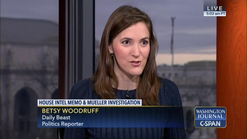 Betsy Woodruff's Wiki: Kaakchirurgie, Echtgenoot Jonathan Swan