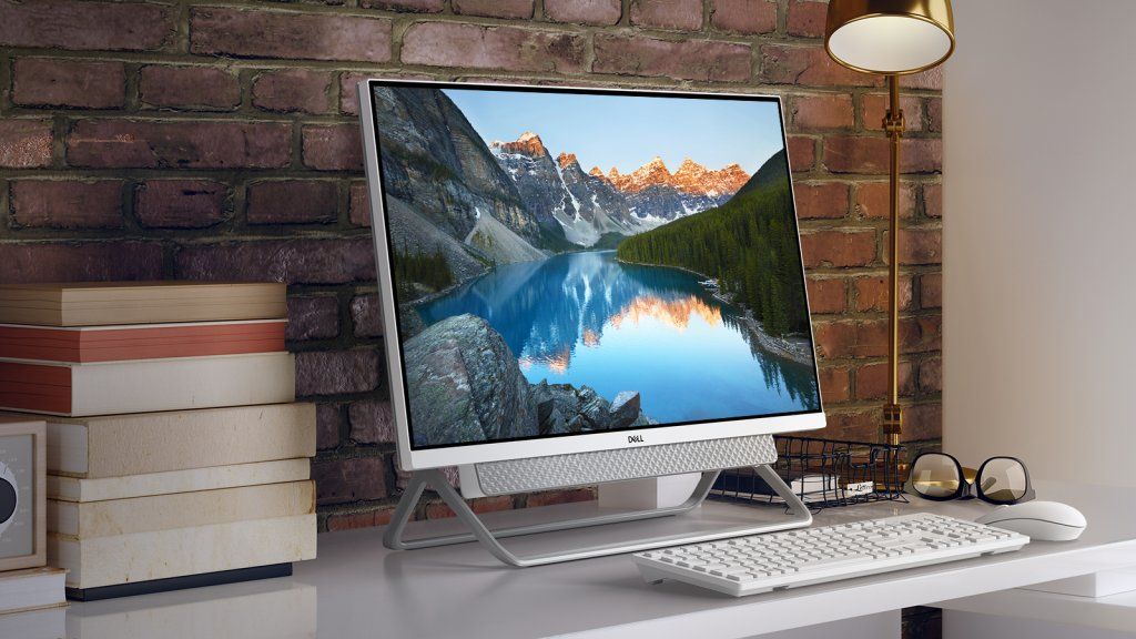 Dette Dell All-in-One Desktop ligner mere et tv end en computer