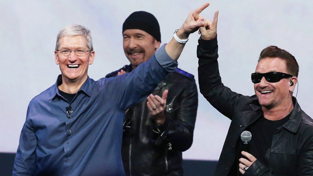 Неправилно харесване: Каскадата на U2 на Apple служи като предупредителна приказка