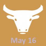 16. Mai Tierkreis ist Stier - Vollhoroskop Persönlichkeit