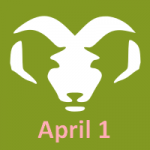 1. April Tierkreis ist Widder - volle Horoskop-Persönlichkeit