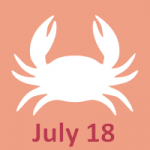 18. jūlijs Zodiaks ir vēzis - pilnīga horoskopa personība