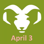 3. april Zodiak je Oven - popolna horoskopska osebnost