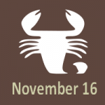 16. november Zodiak je škorpijon - polna horoskopska osebnost