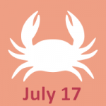 17 july Zodiac is kanker - Folsleine horoscooppersoanlikheid