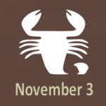 3 November Zodiac adalah Scorpio - Keperibadian Horoskop Penuh