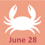 La 28-an de junio Zodiako estas Kankro - Plena Horoskopa Personeco